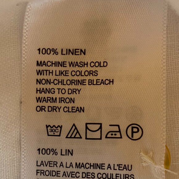 Tommy Bahama %100 linen Woman's Blouse - Picture 3 of 3